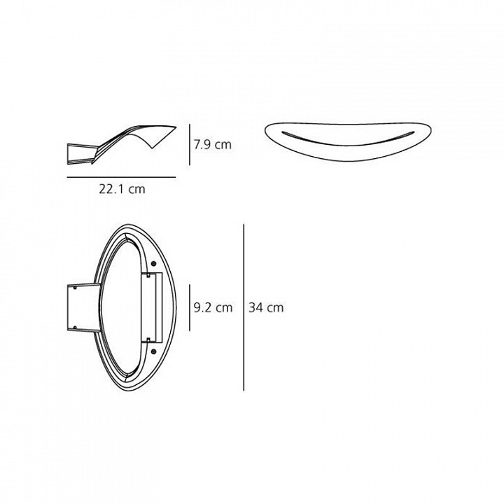 Накладной светильник Artemide  0916040A