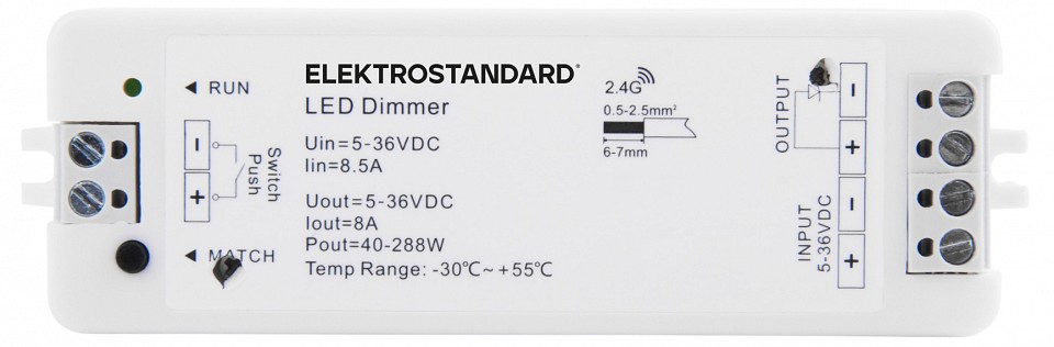 Контроллер-диммер Elektrostandard Аксессуары для светодиодных лент 12/24V a057644