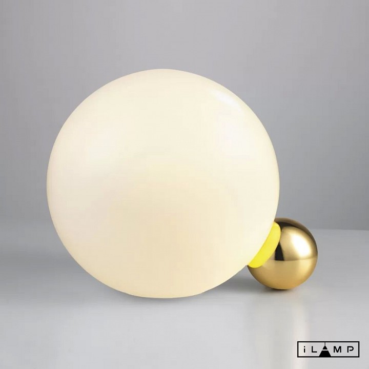Настольная лампа декоративная iLamp Mono 10240T/1-D250 WH-GL