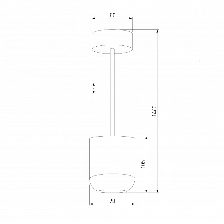 Подвесной светильник Elektrostandard Onde a064203