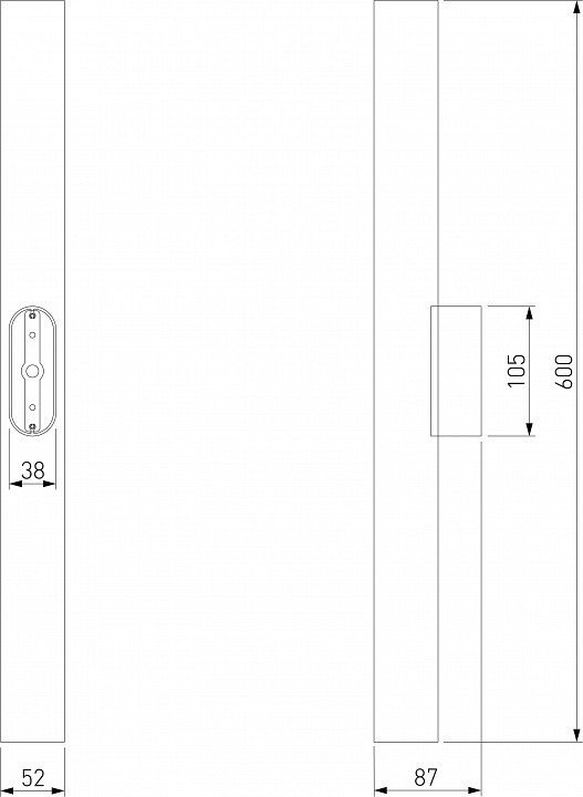 Накладной светильник Elektrostandard Langer a061985