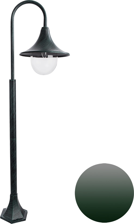 Наземный высокий светильник Arte Lamp Malaga A1086PA-1BGB