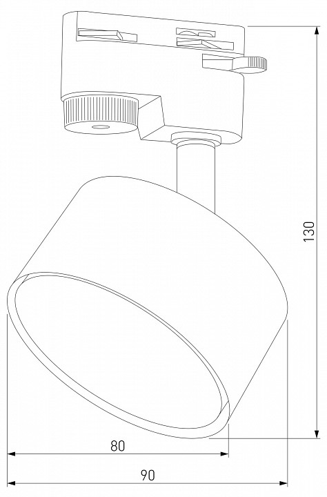 Светильник на штанге TK Lighting Tracer 4398 Tracer Black