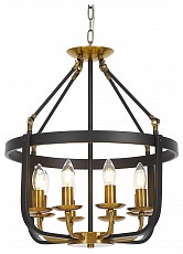 Подвесная люстра LUMINA DECO Berling LDP 8024-8 BK+MD