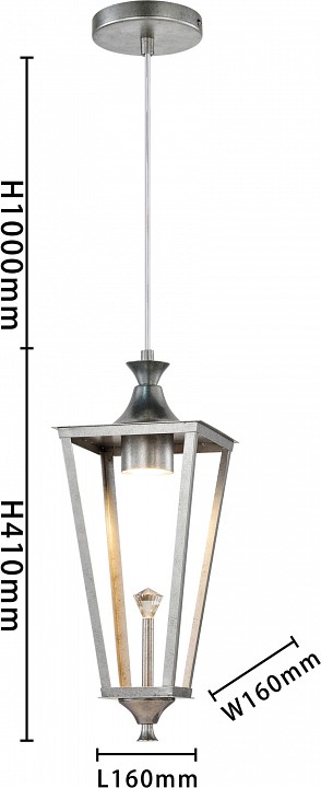 Подвесной светильник Favourite Lampion 4002-1P