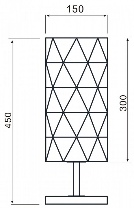 Настольная лампа декоративная Deko-Light Asterope linear 346004