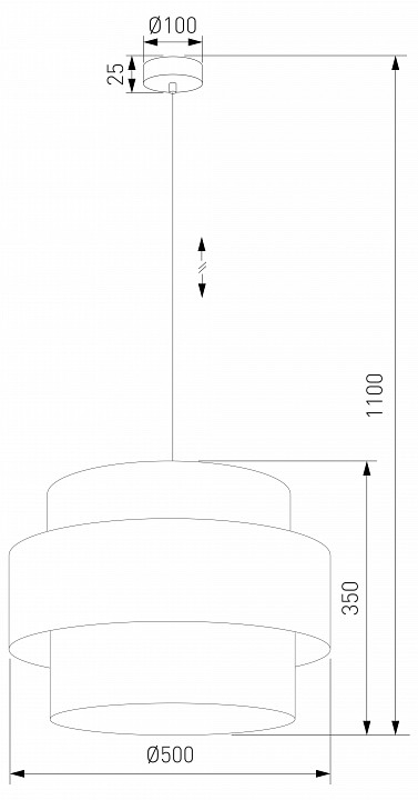 Подвесной светильник TK Lighting Calisto 5099 Calisto